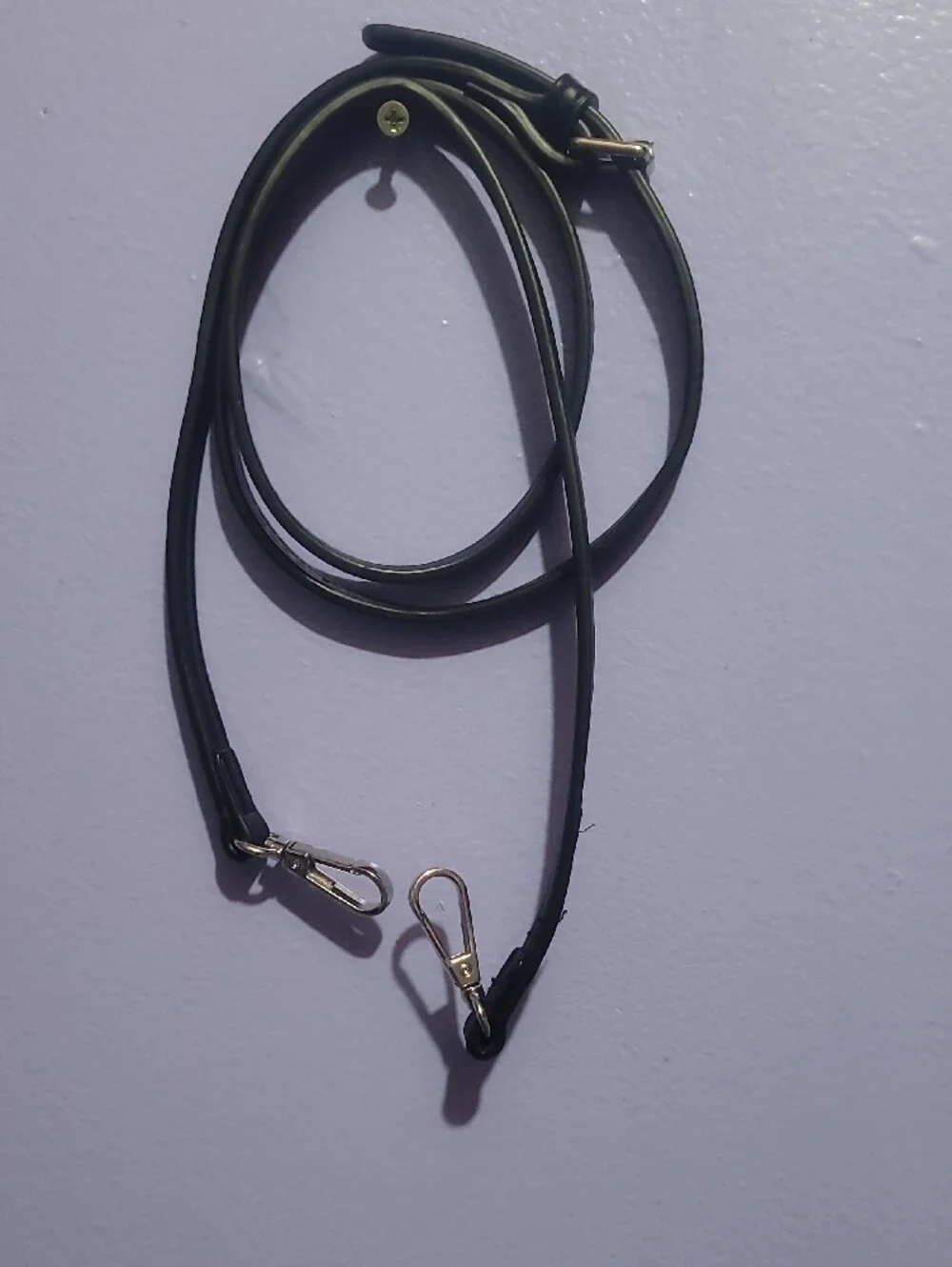 Aldo Silver Crystal Chain Wristlet
